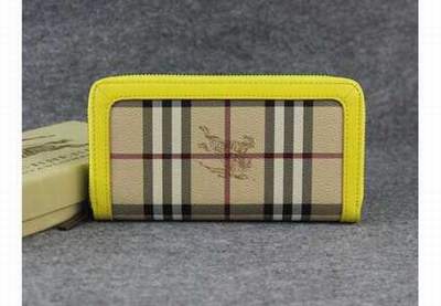 portefeuille burberry pas cher
